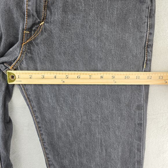 Levis 569 Jeans Mens 33x32 (Fits 34x29) Gray Loose Straight Fit Flap Pocket - Picture 16 of 16